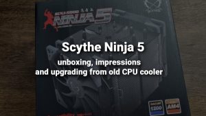 Scythe Ninja 5 - unboxing and review