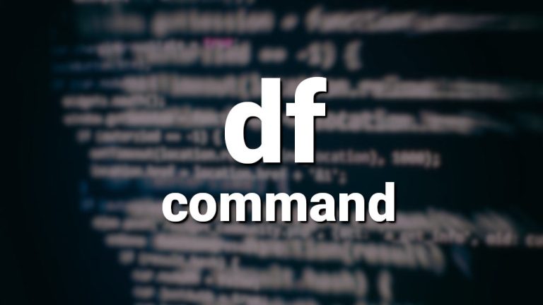 linux df command